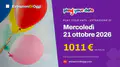 Play Your Date di mercoledì 21 ottobre 2026: jackpot di 1011 €, estrazione alle 20:30