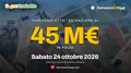 SuperEnalotto: 45 milioni di euro in palio sabato 24 ottobre 2026