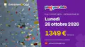 Play Your Date di lunedì 26 ottobre 2026: jackpot di 1349 €, estrazione alle 20:30